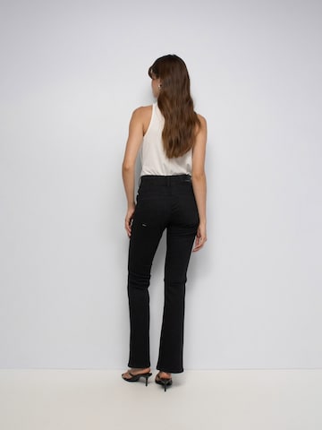 Bootcut Jean 'Secret' Salsa Jeans en noir