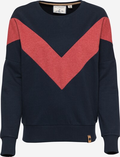 Fli Papigu Sweatshirt 'Handyvertrag anderer Name' in dunkelblau, Produktansicht
