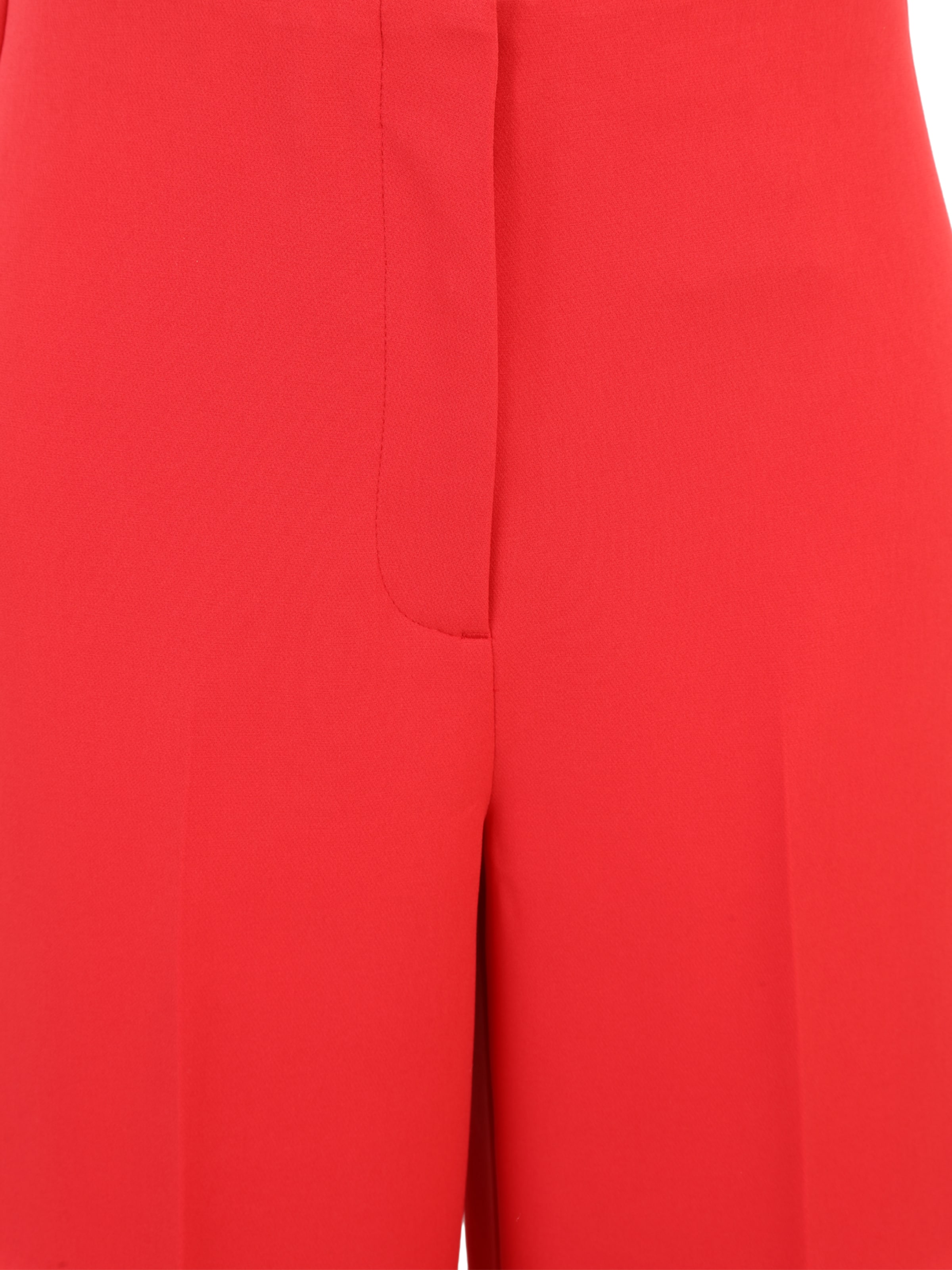 Wide leg Pantaloni cu dungă 'VMMAYLI' de la Vero Moda Tall pe roșu
