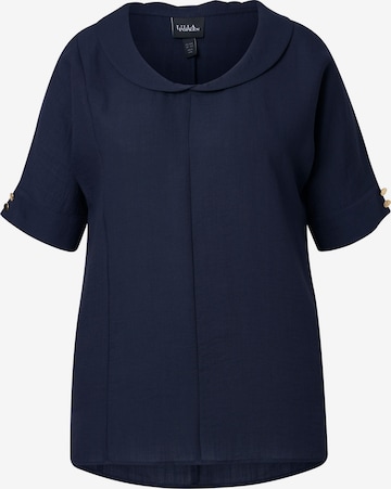 Ulla Popken Blouse in Blue: front