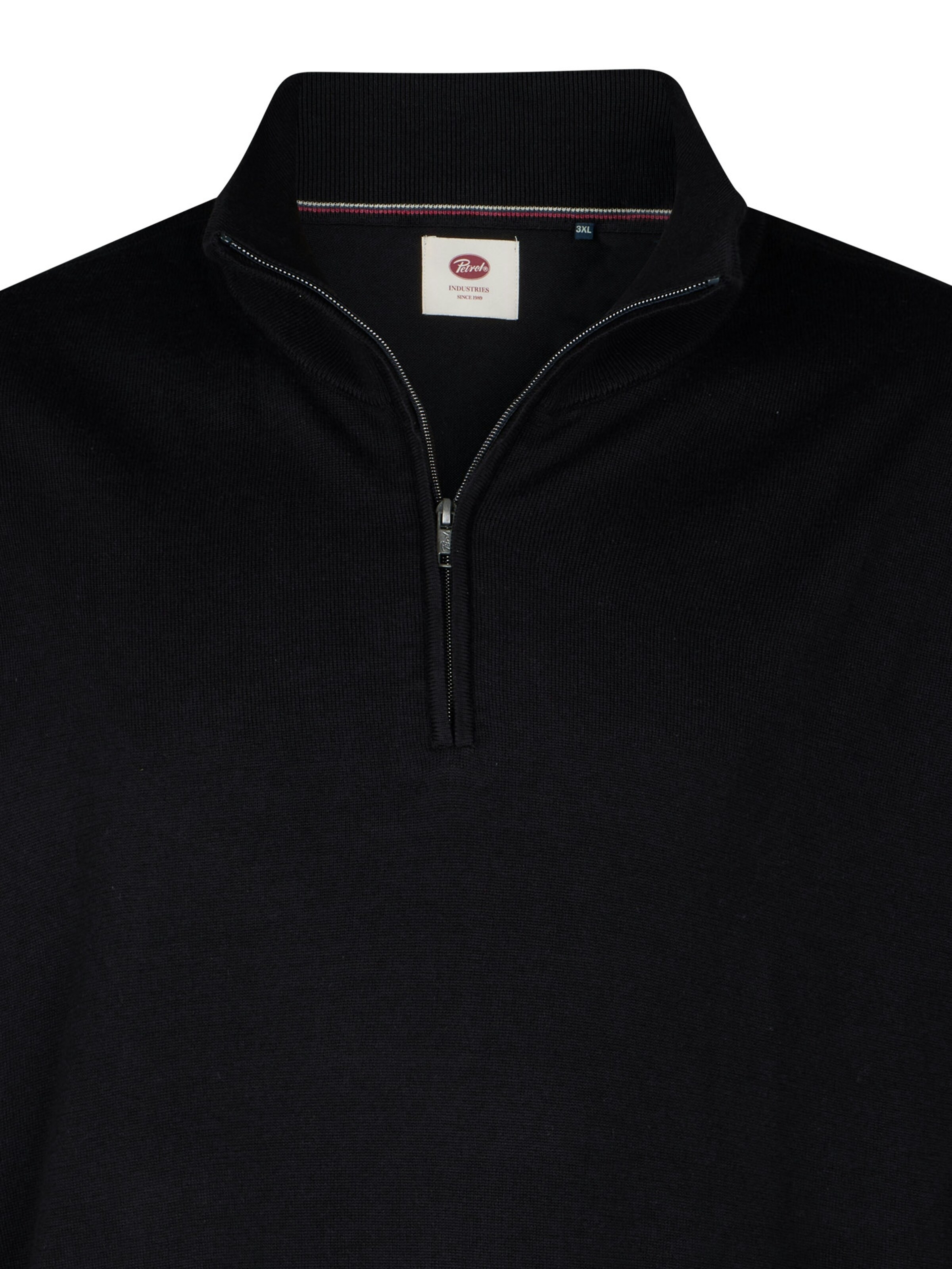 Petrol Industries Sweater in Black
