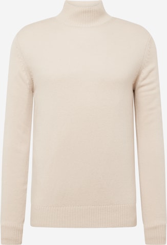 SELECTED HOMME Sweater 'NEW COBAN' in Beige: front
