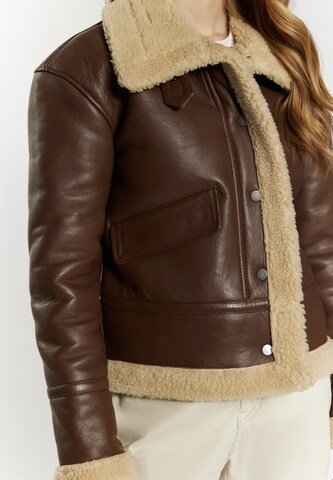 DreiMaster Vintage Between-Season Jacket in Brown