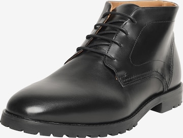 Henry Stevens Chukka Boots 'Wallace' in Black: front