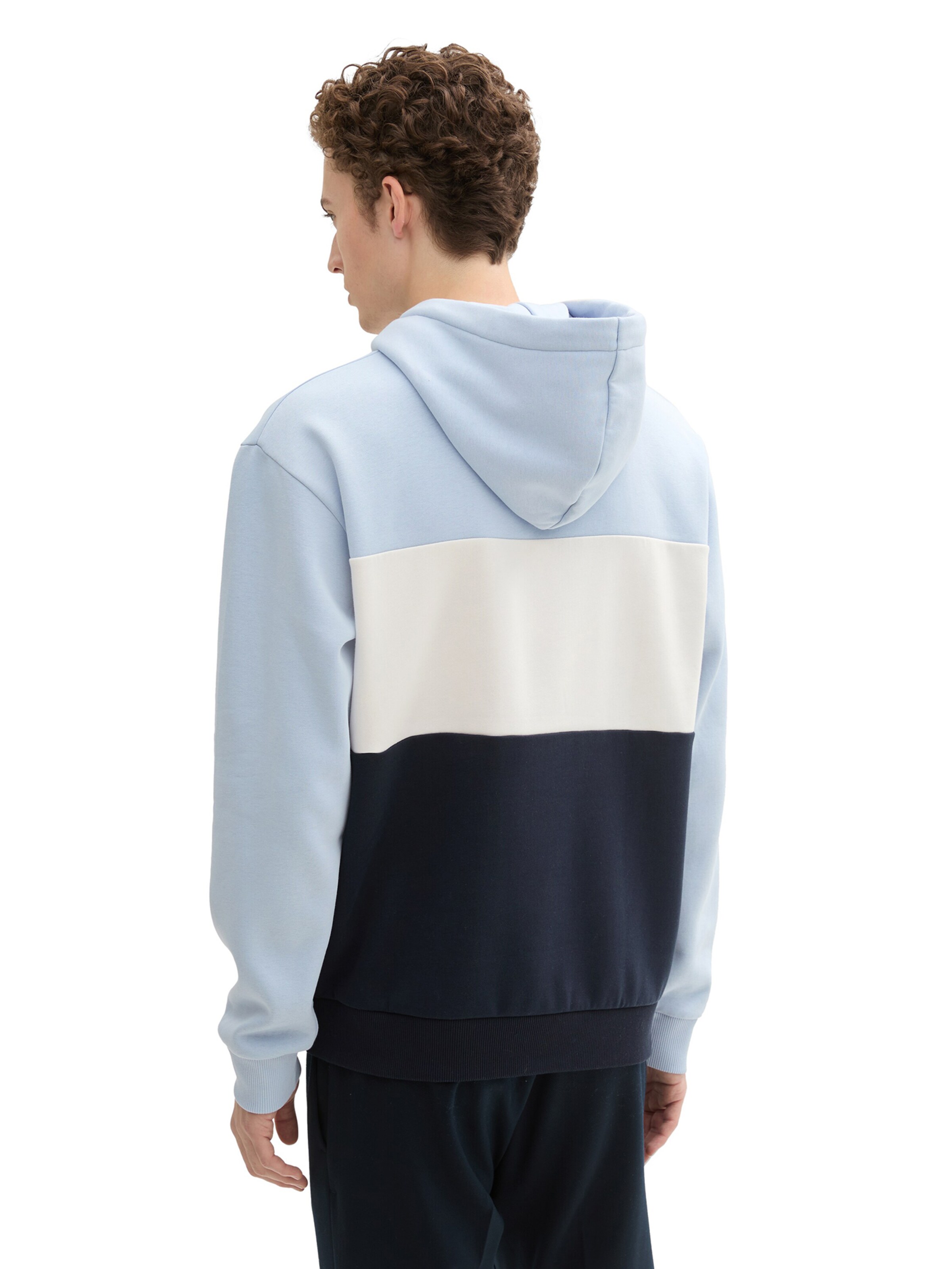 TOM TAILOR DENIM Sweatshirt in Blue