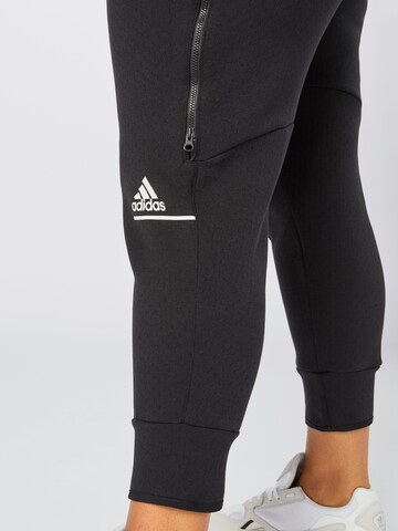 ADIDAS SPORTSWEAR Tapered Sportbroek in Zwart