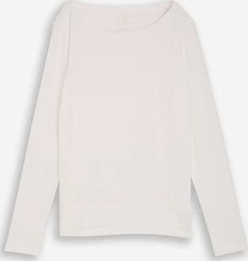 TOM TAILOR Tričko – bílá: přední strana