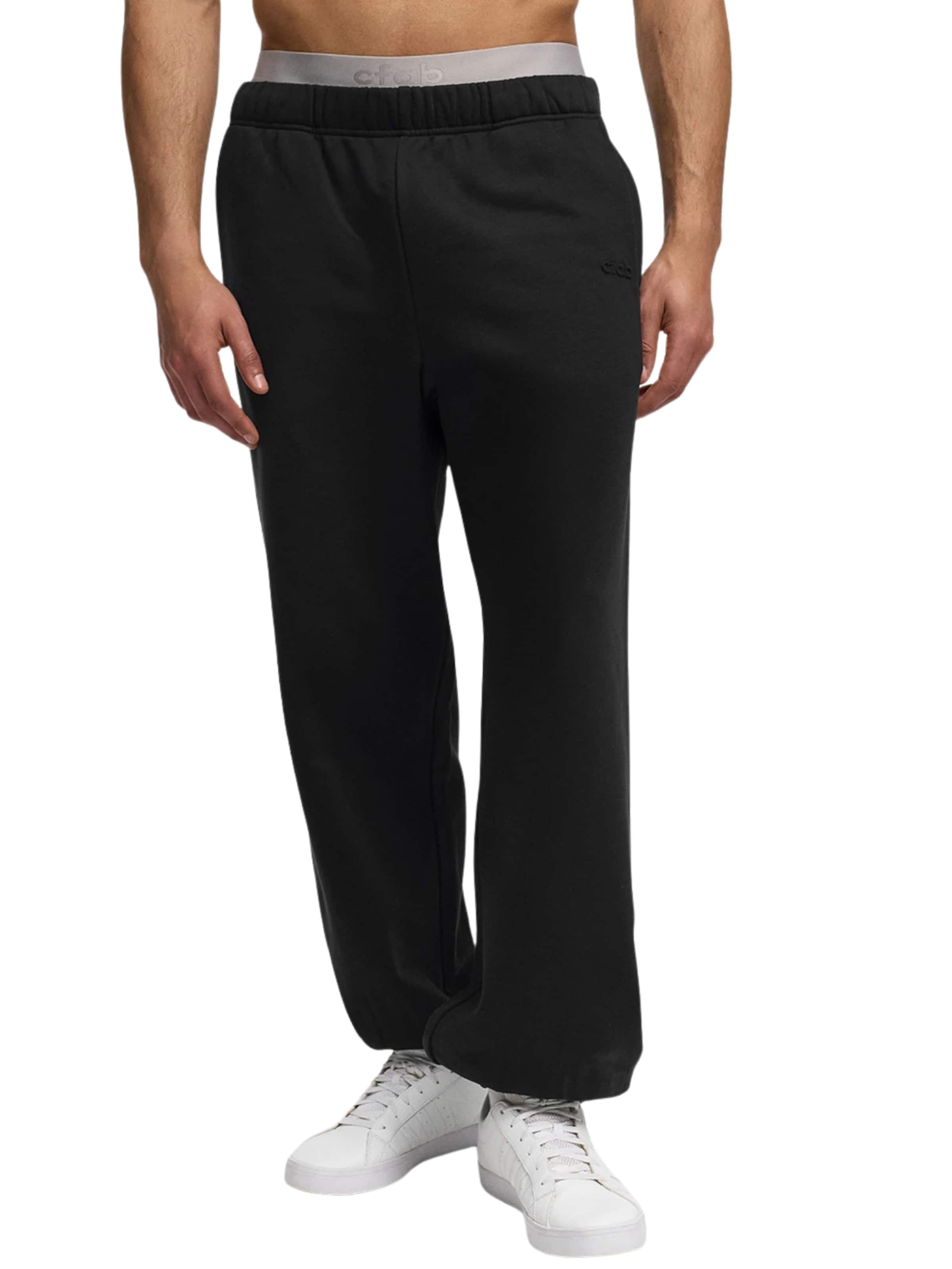 cfab (formerly creamy fabrics) Tapered Hose 'Carrot'‌‌‌‌‌‌‌‌‌‌ in Schwarz
