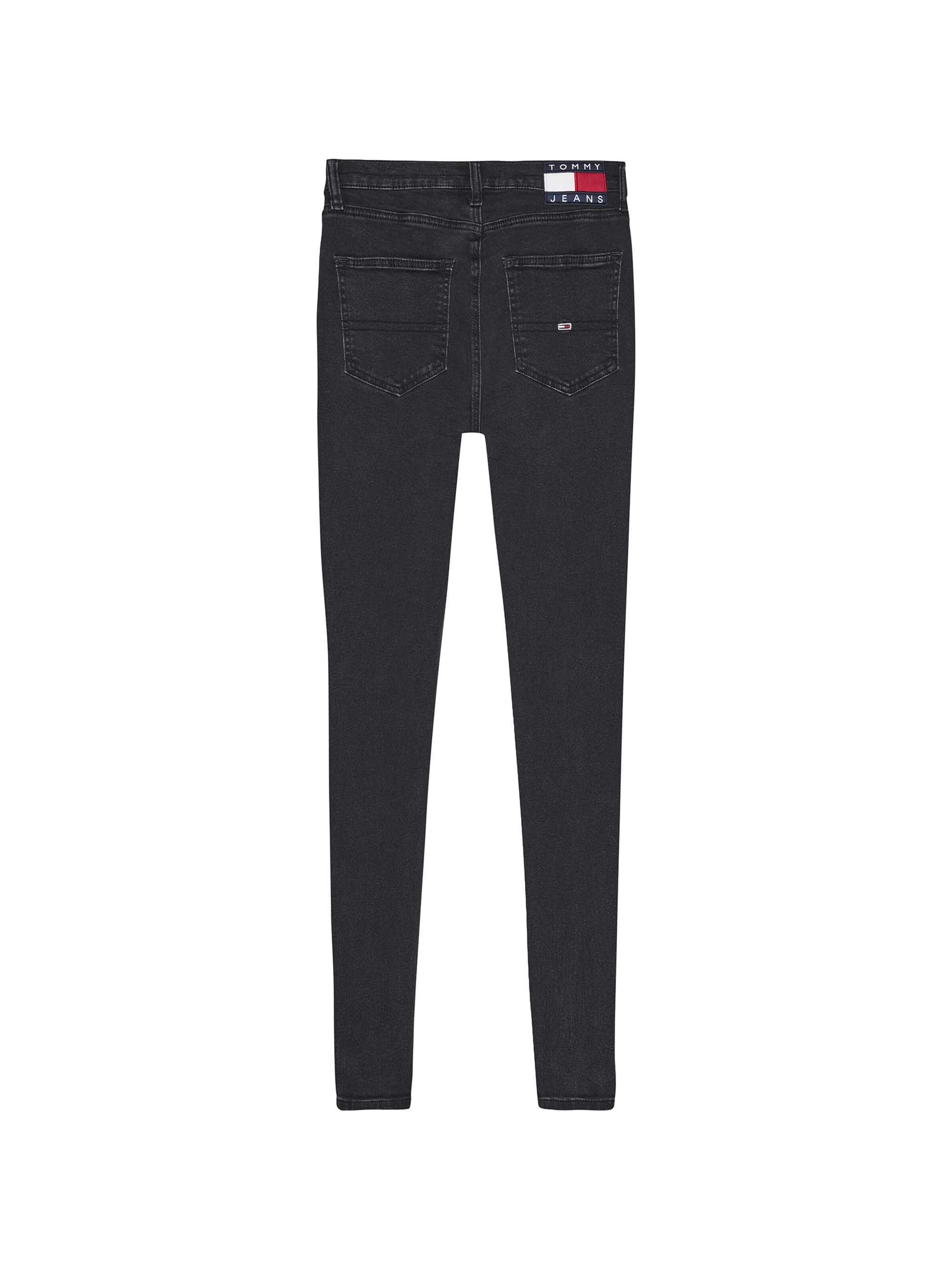Tommy Jeans tavaline Teksapüksid 'SYLVIA HIGH RISE SKINNY', värv must