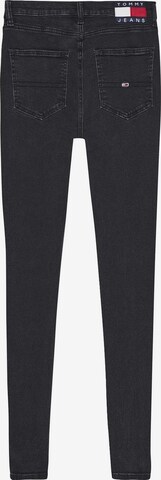 Tommy Jeans Normalny krój Jeansy 'SYLVIA HIGH RISE SKINNY' w kolorze czarny