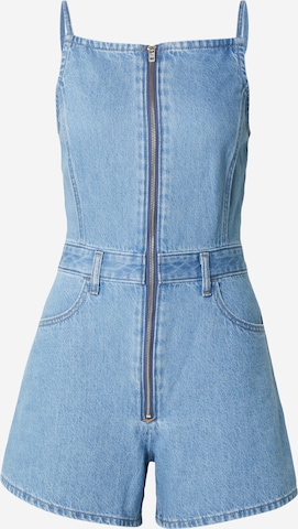 mėlyna LEVI'S ® Vienos dalies kostiumas 'Square Neck Jumpsuit': priekis