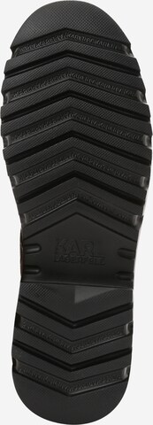 juoda Karl Lagerfeld Suvarstomieji kulkšnis dengiantys batai 'KOMBAT KC'