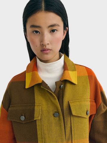 Thinking MU Přechodná bunda 'Frans' – žlutá