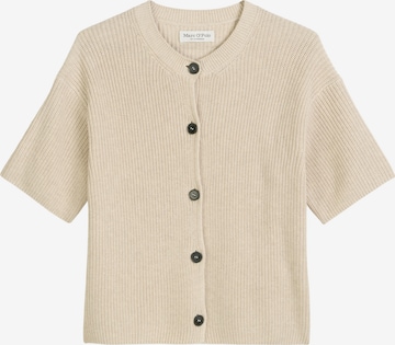 Marc O'Polo Knit Cardigan in Beige: front