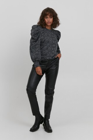 PULZ Jeans Shirt in Grey