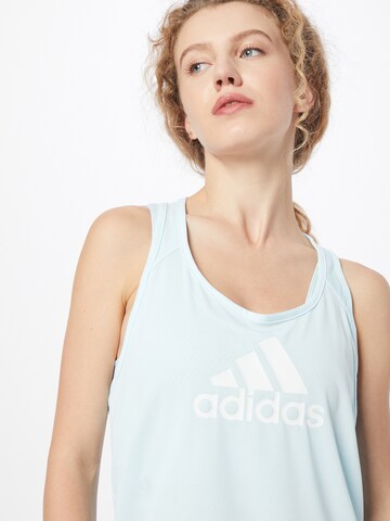 ADIDAS SPORTSWEAR Sport top 'Aeroready Designed 2 Move Logo' - kék