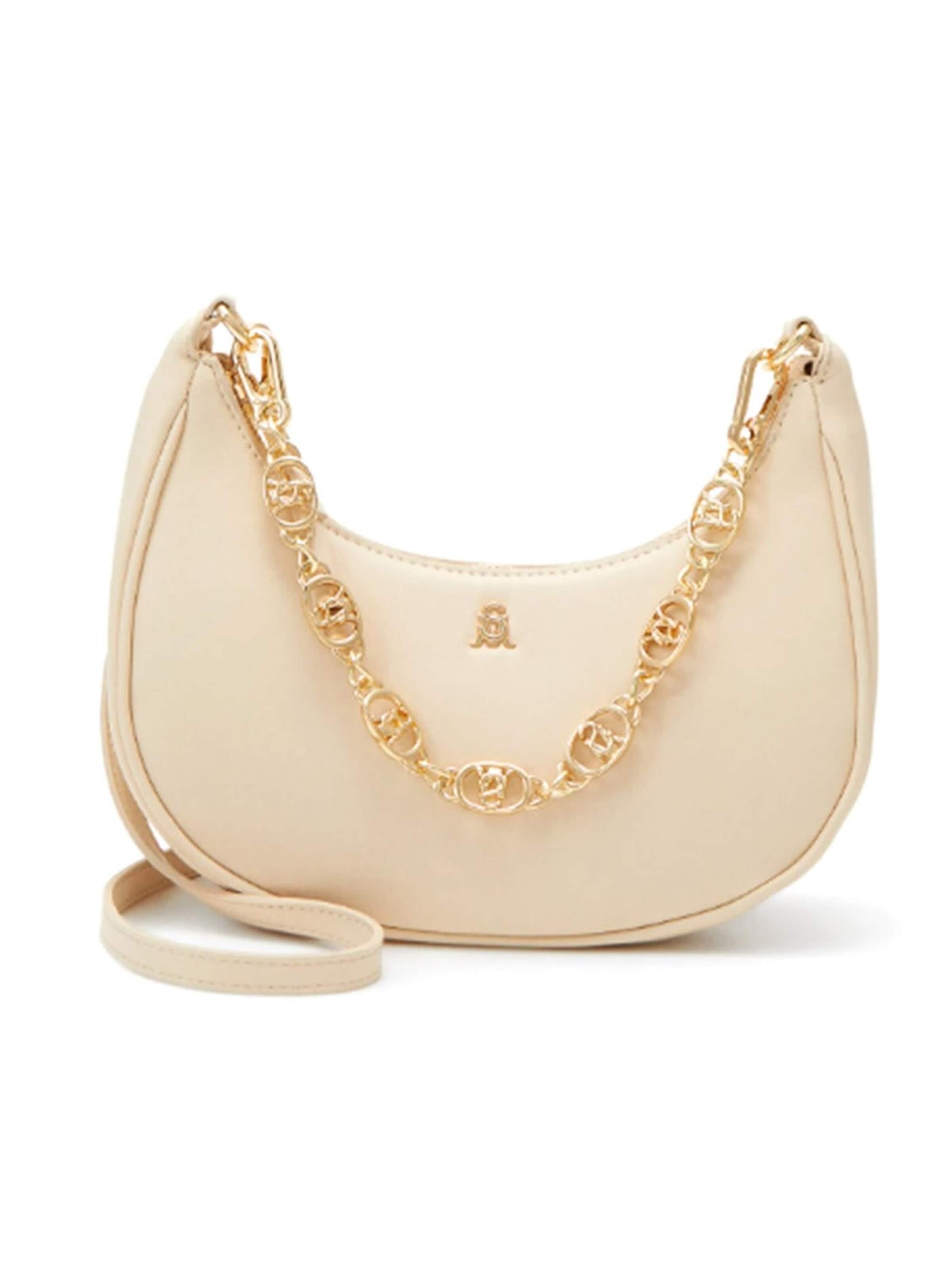 Sac à bandoulière 'BWand Bone / Gold Bag' STEVE MADDEN en blanc : devant