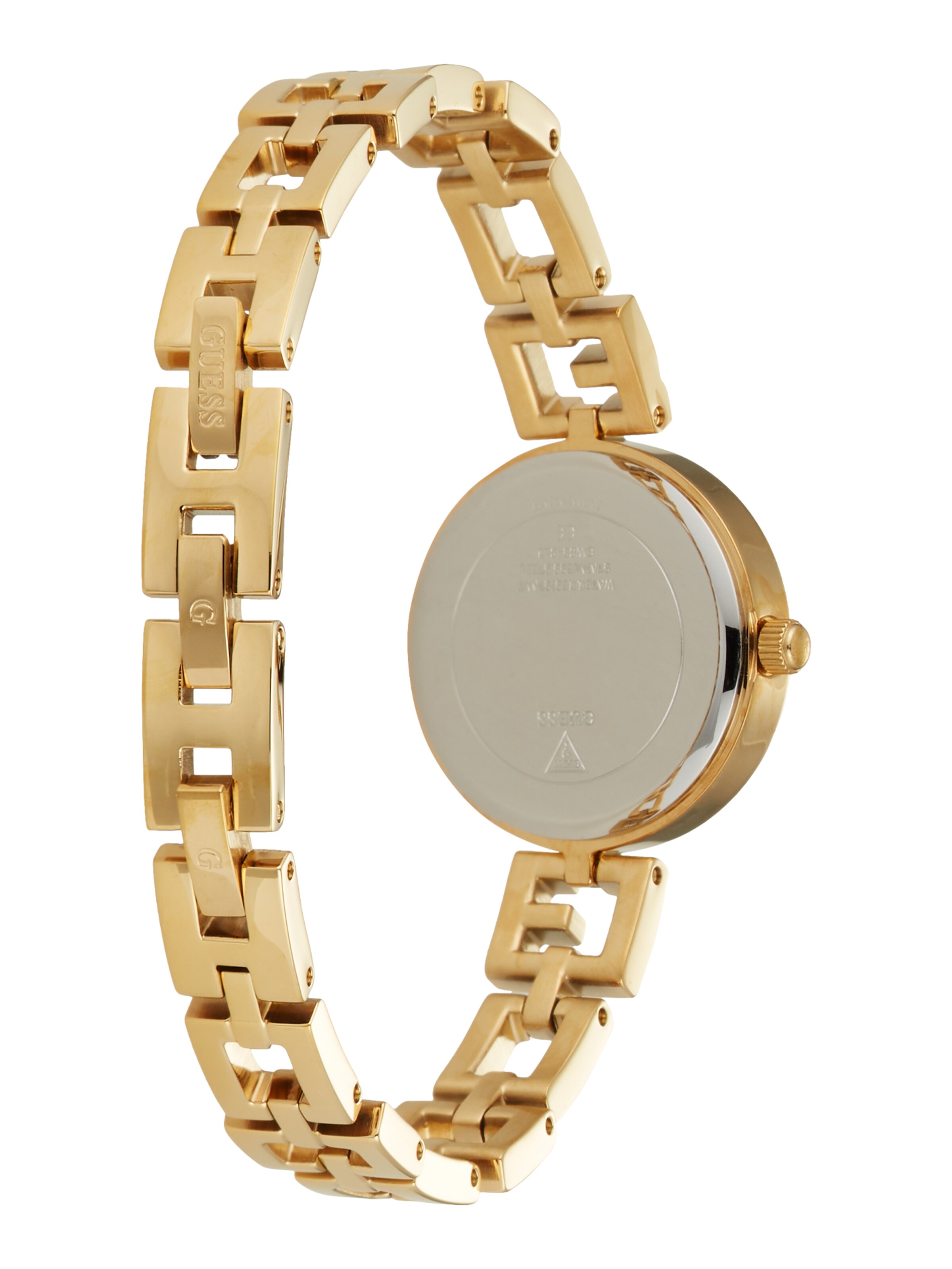 GUESS Analoog horloge in Goud: voorkant