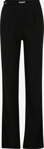 Only Tall Regular Pleat-Front Pants 'CARO' in Black: front