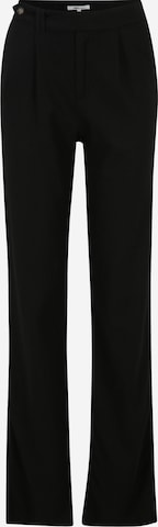 Only Tall Regular Pleat-Front Pants 'CARO' in Black: front