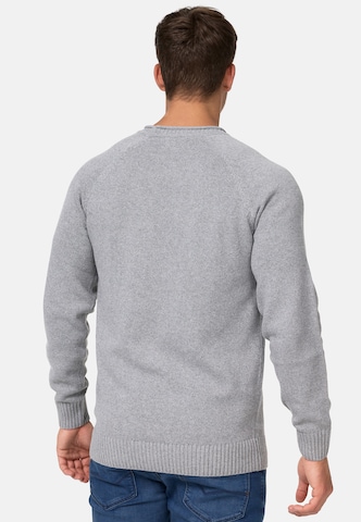 INDICODE JEANS Pullover 'Massum' in Grau