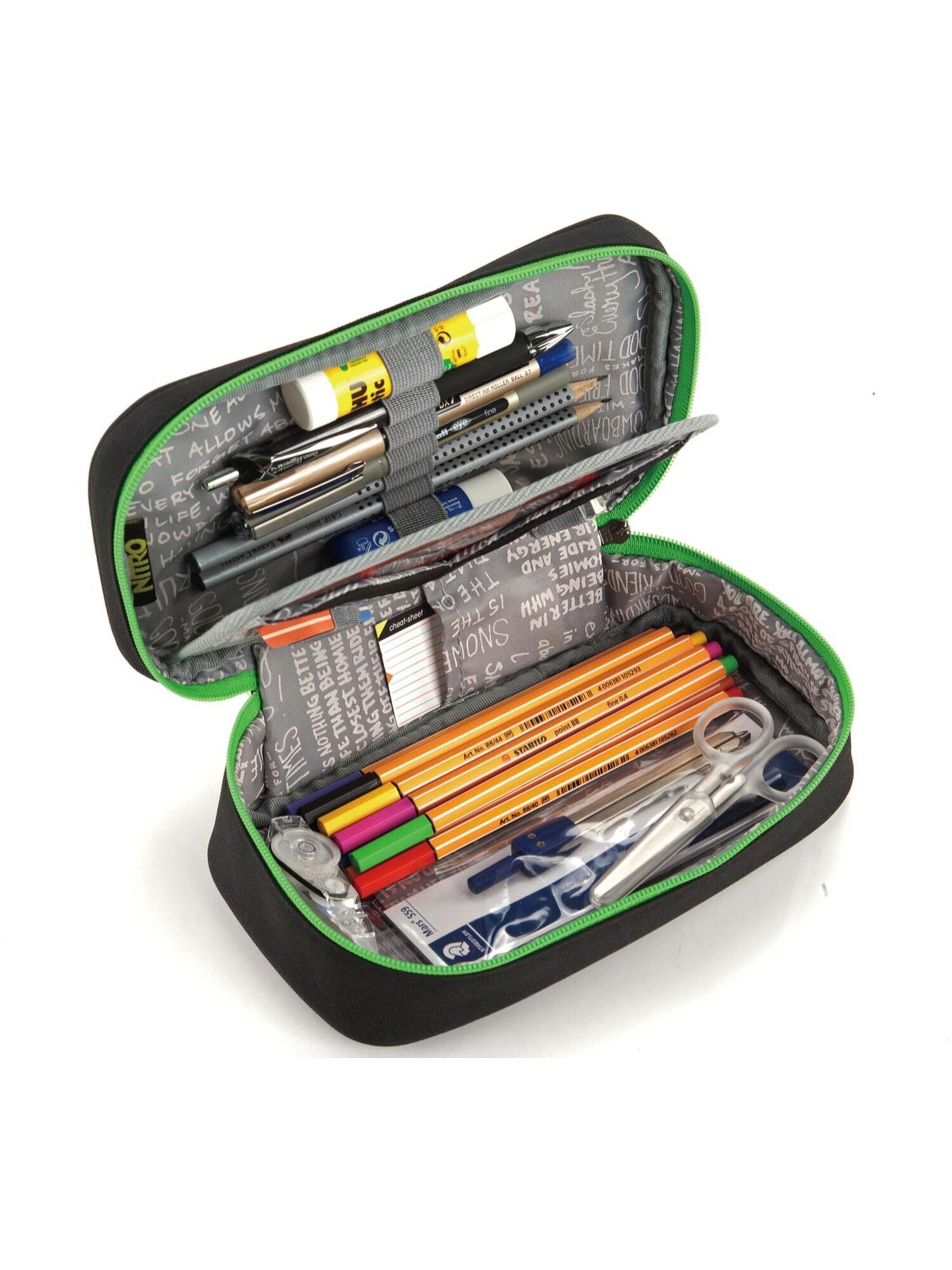 NITRO Backpack 'NIKURO Pack Set Gorilla' in Black