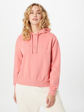 Champion Authentic Athletic ApparelSweater majica - roza boja: prednji dio