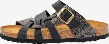 Mule 'Kreta' Palado en noir : devant