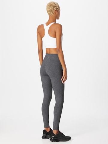 SKECHERS Skinny Sportbroek in Grijs