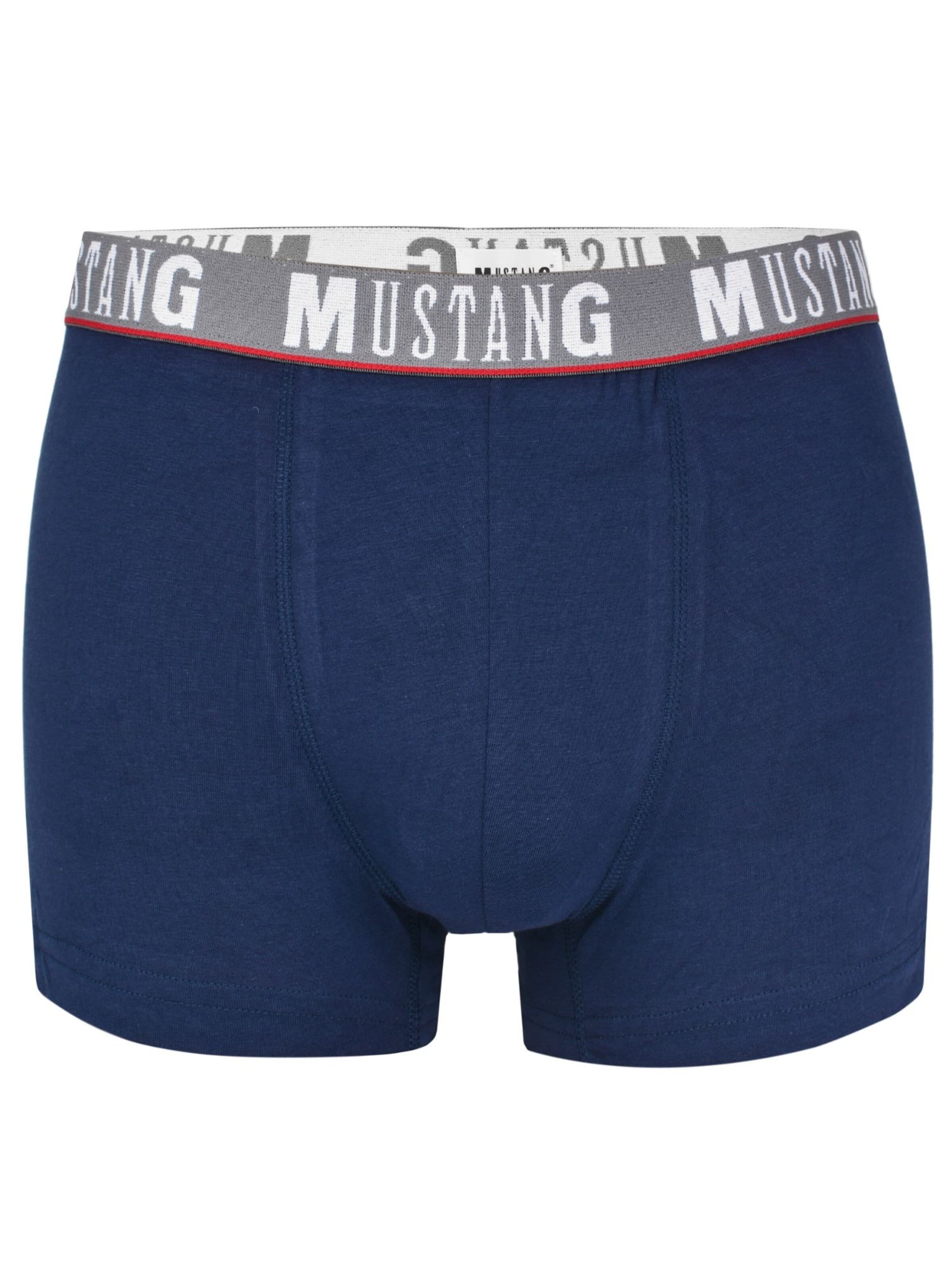 Boxers MUSTANG en bleu