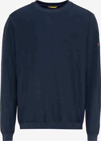 CAMEL ACTIVE Sweater in Blue: front