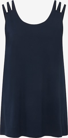 Ulla Popken Top in Blauw: voorkant