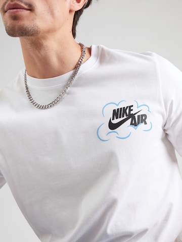 Tricou de la Nike Sportswear pe alb