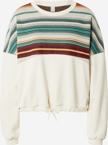 Iriedaily Sweatshirt 'Selania' in Beige: front