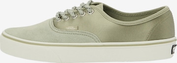 Baskets basses 'AUTHENTIC' VANS en vert : devant