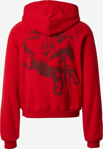 Luka Sabbat for ABOUT YOU Sweatshirt 'Lino' in Rood