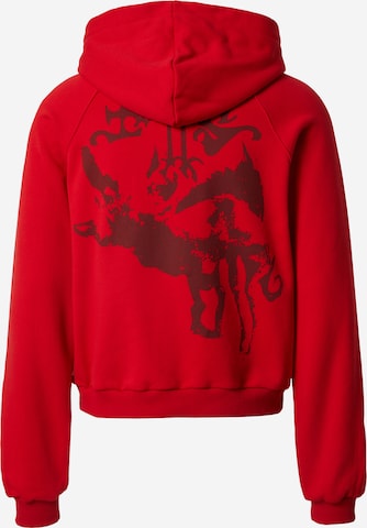 Luka Sabbat for ABOUT YOU Sweatshirt 'Lino' in Rood