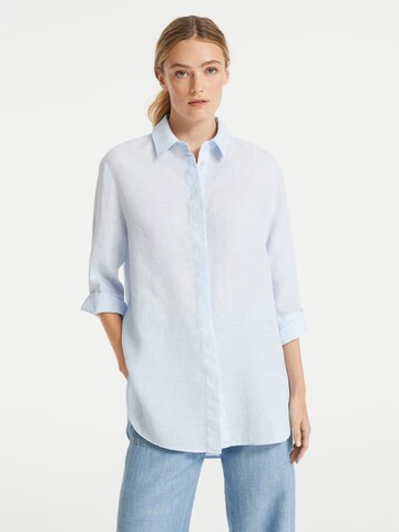 OPUS Blouse 'Fython' in Blue: front