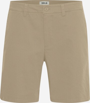 regular Pantaloni chino ' JOE ' di !Solid in beige: frontale