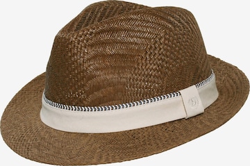 bugatti Hut 'Fedora' in Braun: Vorderseite