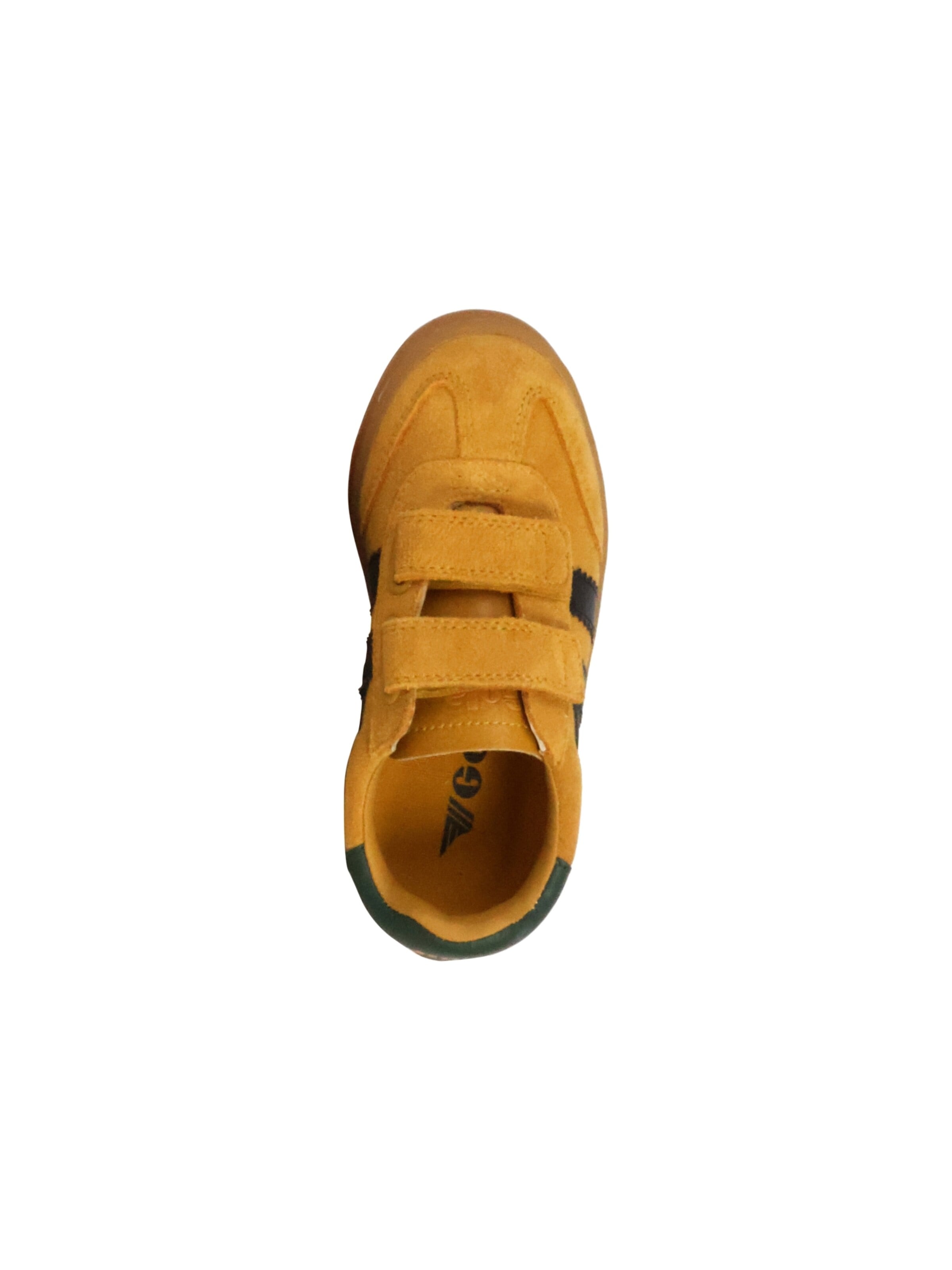 Gola Sneakersy 'Viper Strap Kinder-Sneaker aus Leder' w kolorze żółty