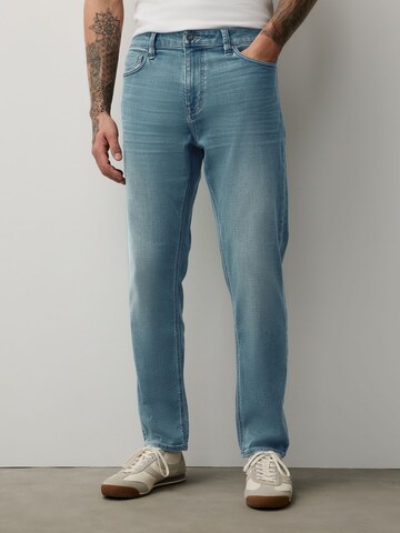 Next Slimfit Jeans i blå: forside