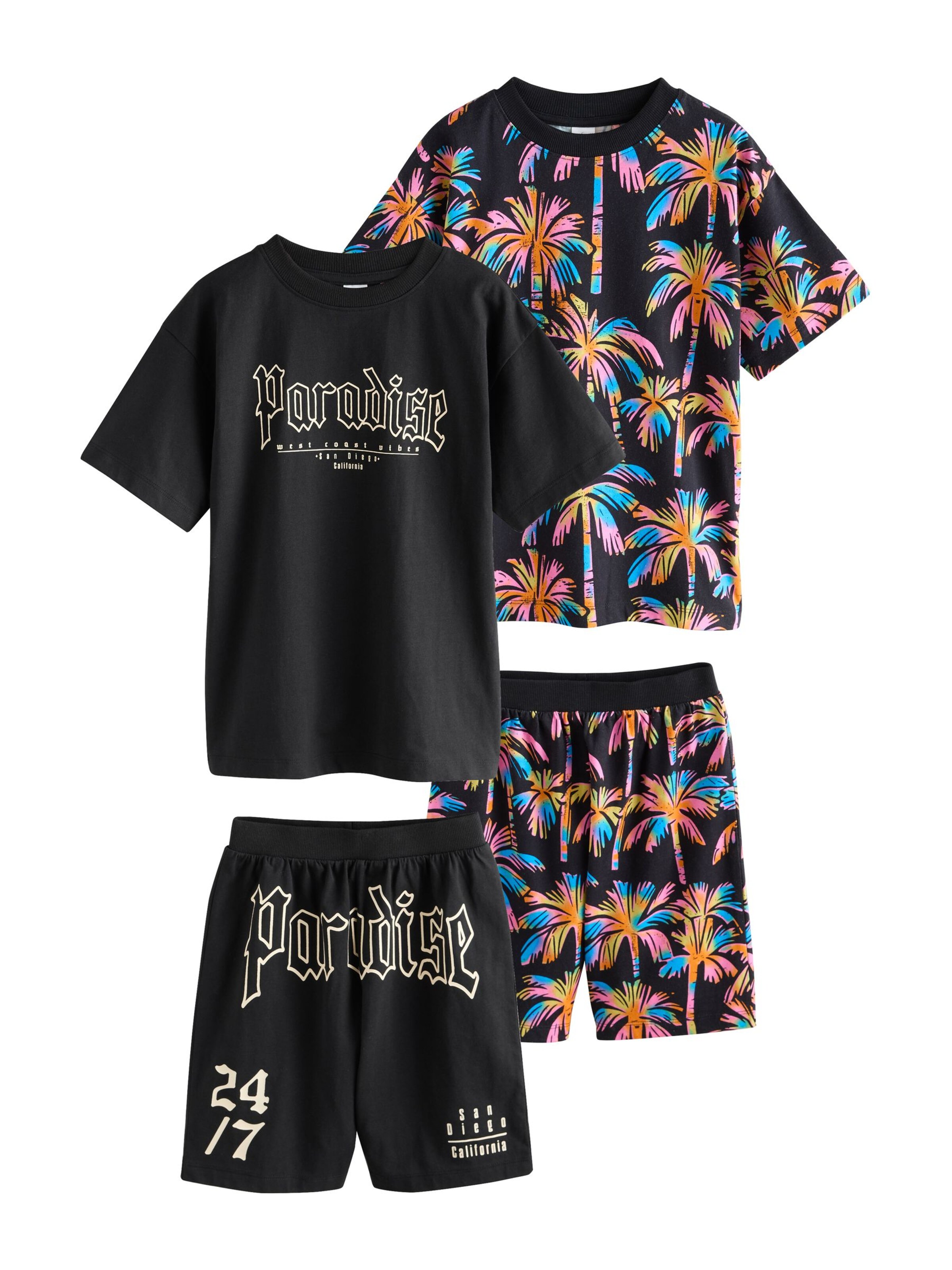 Next Piżama w kolorze czarny: przód