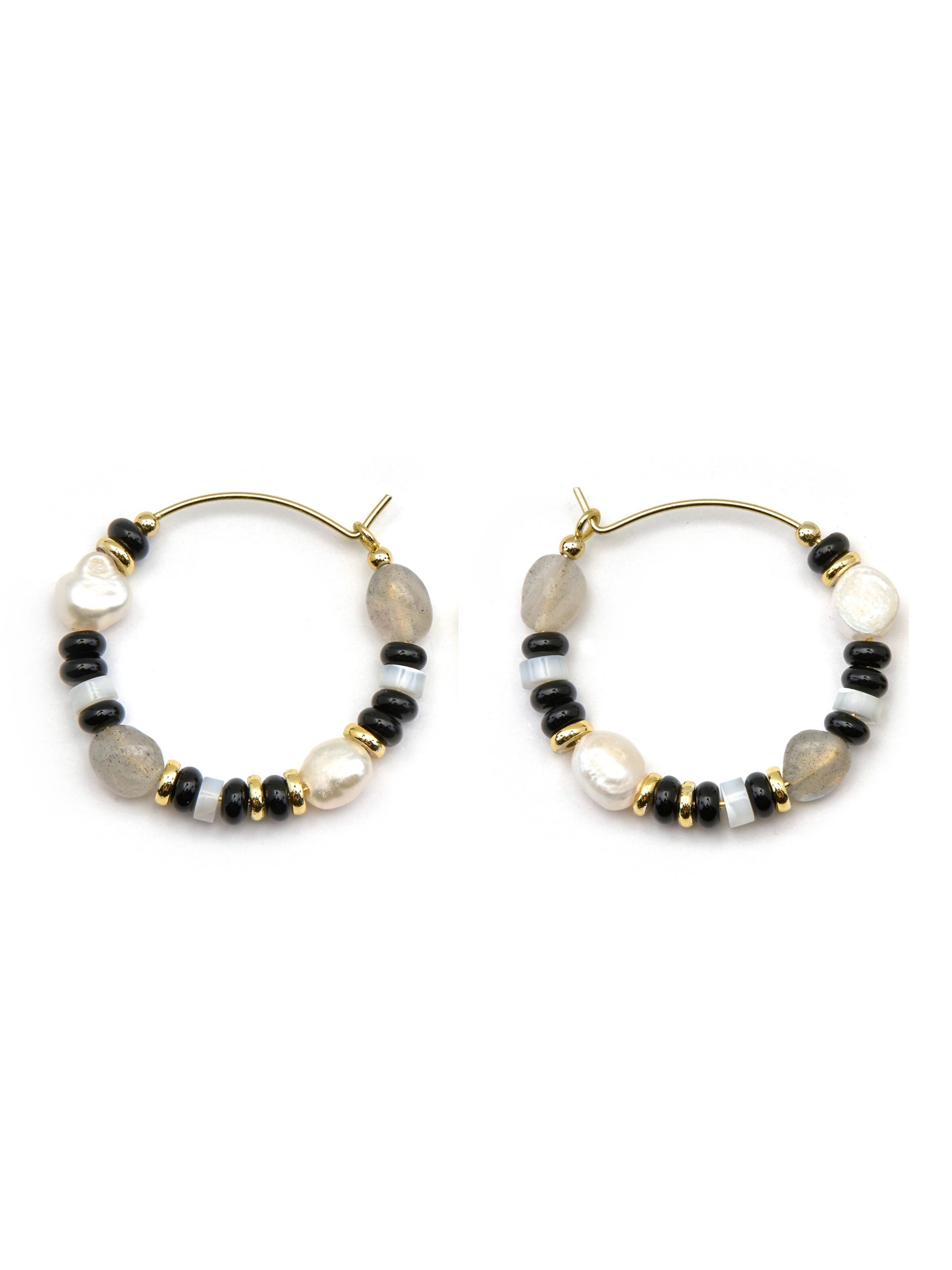 Luxenter Ohrringe 'Nanys'‌‌‌ in Schwarz