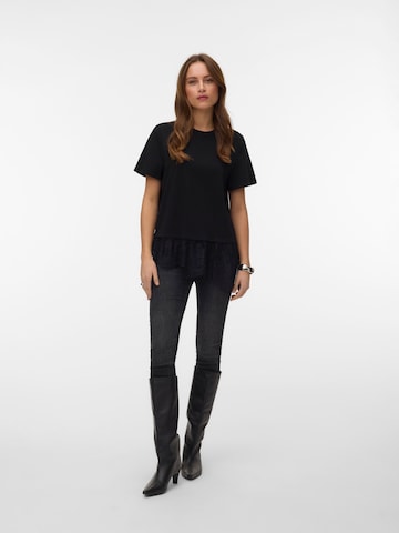VERO MODA Μπλουζάκι 'VMBrit' σε μαύρο