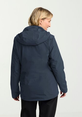 JACK WOLFSKIN Outdoorová bunda 'Moonrise' – modrá