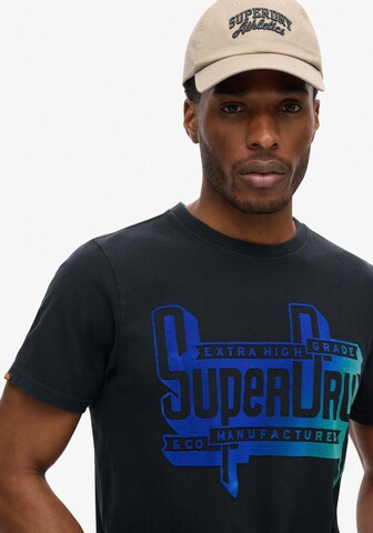 T-Shirt Superdry en noir