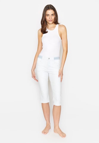 Coupe slim Jean Angels en blanc