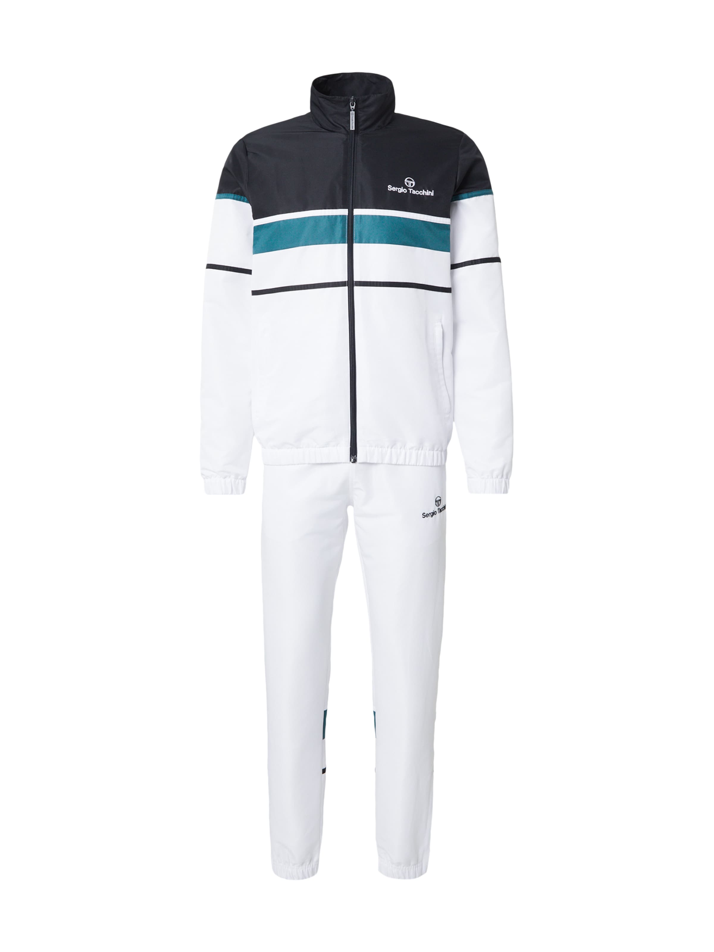Sergio Tacchini - Chándal 'Scorpione' en blanco: frente