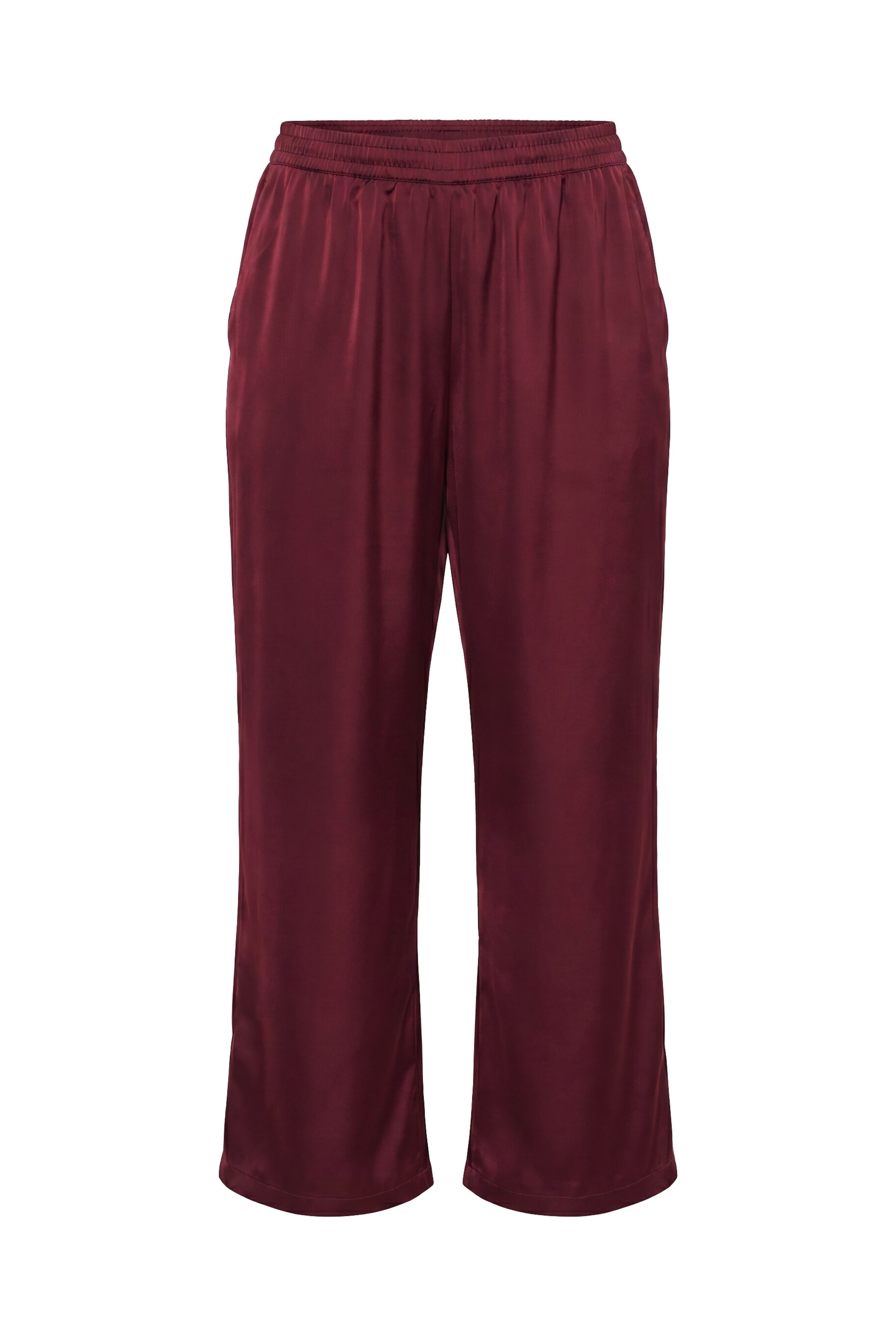 MIAMODA Trousers in Red: front